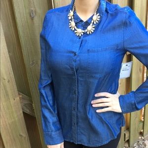 Chambray Top